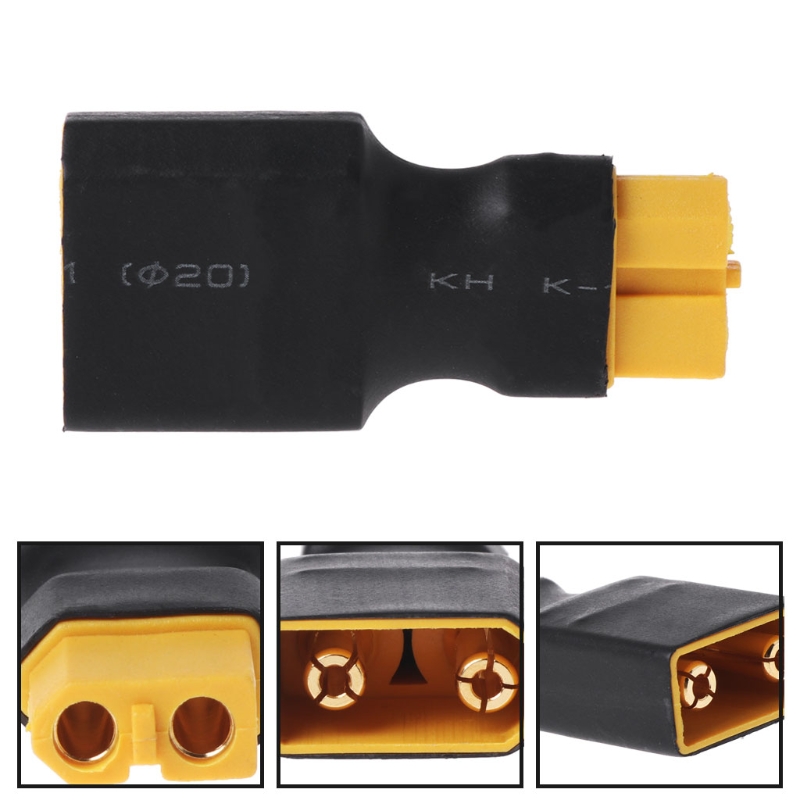 Adapter XT90 męski na XT60 żeń – Drone Battery Charger recenzja i cena