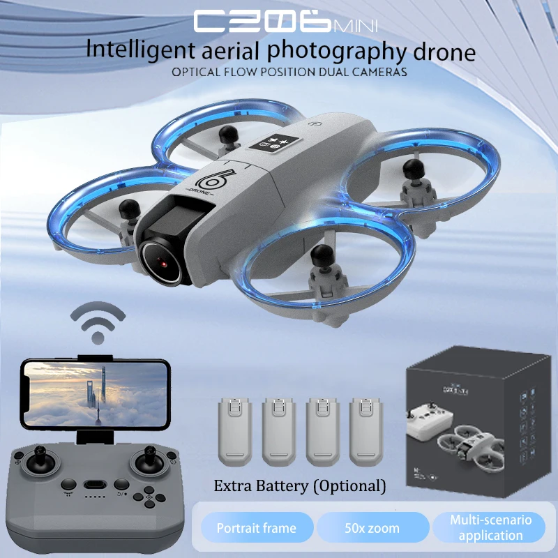 CZ06 Mini RC Quadcopter Drone  – Drone Remote Controller Lanyard recenzja i cena