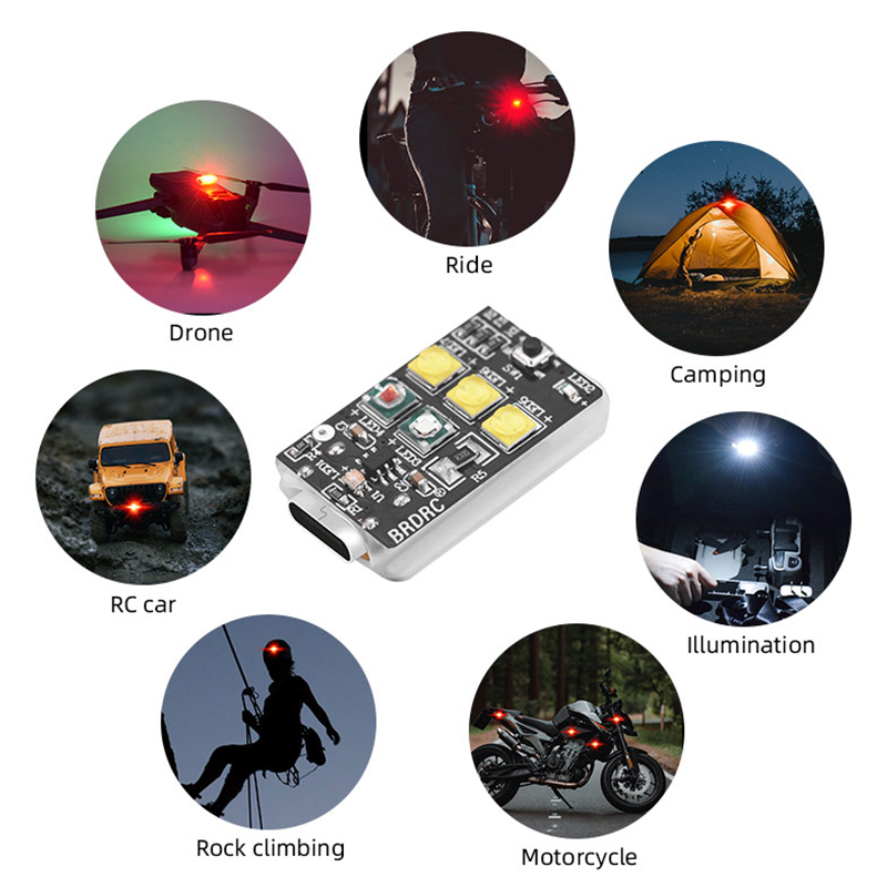 Mini Dron Światło Stroboskopow – Drone Strobe Light recenzja i cena